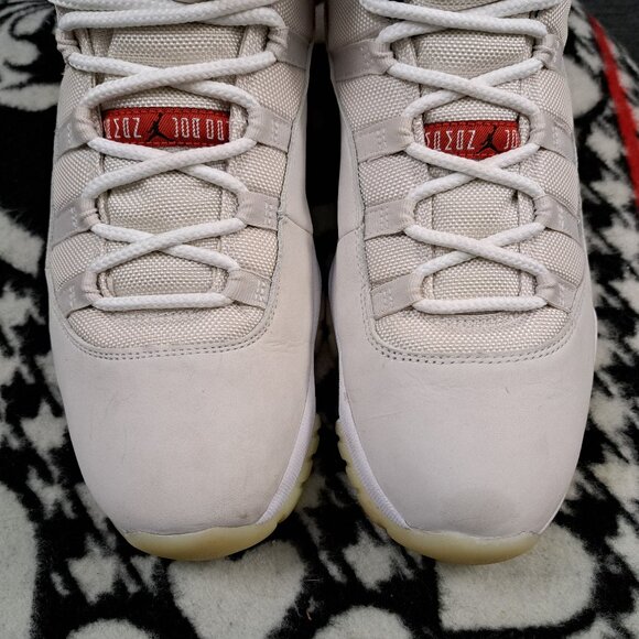 %Nike Men’s Air Jordan 11 Retro Size 11.5 Platinum Tint AJ12 main image 8